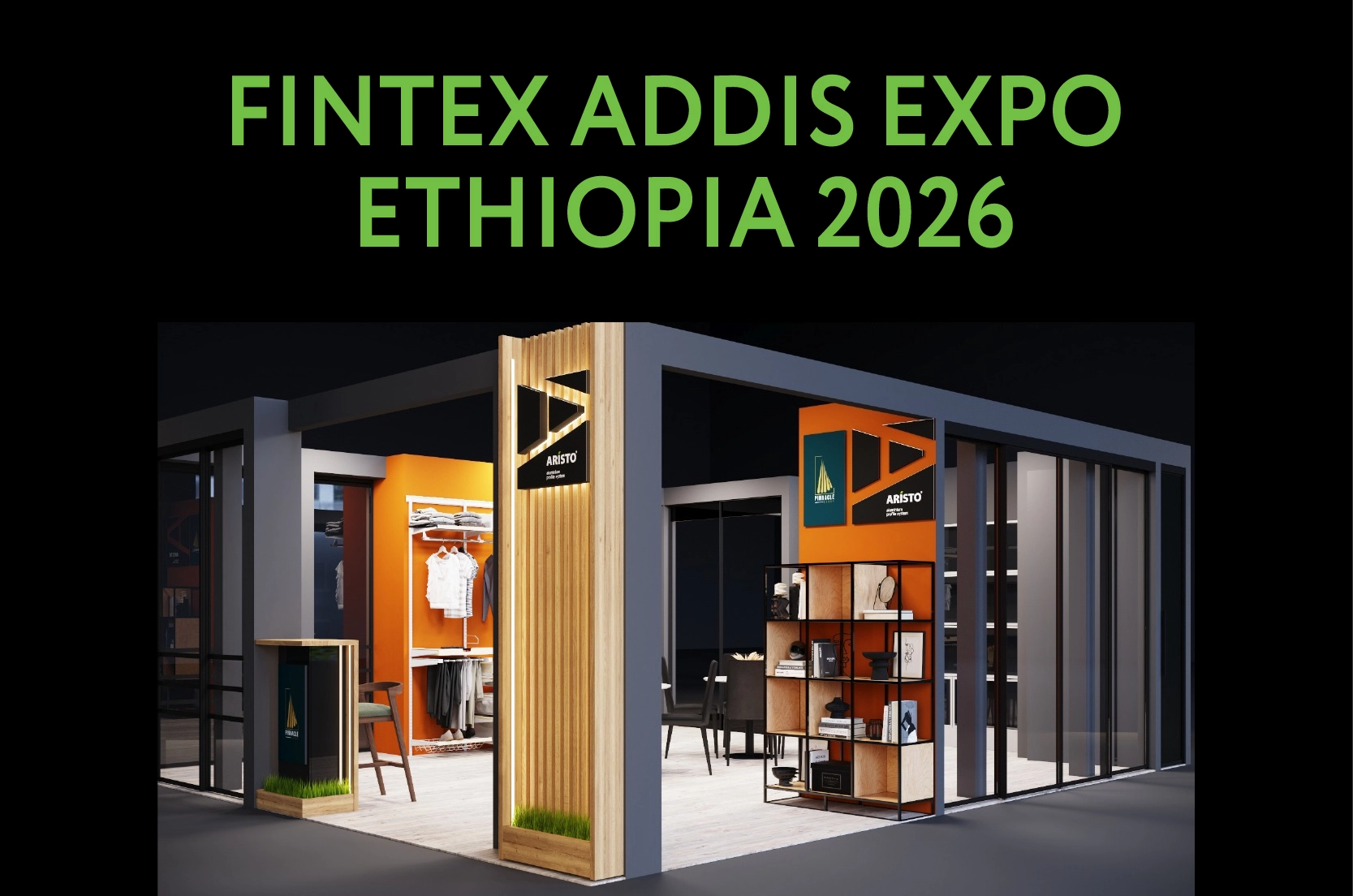 Furniture exhibition in Ethiopia