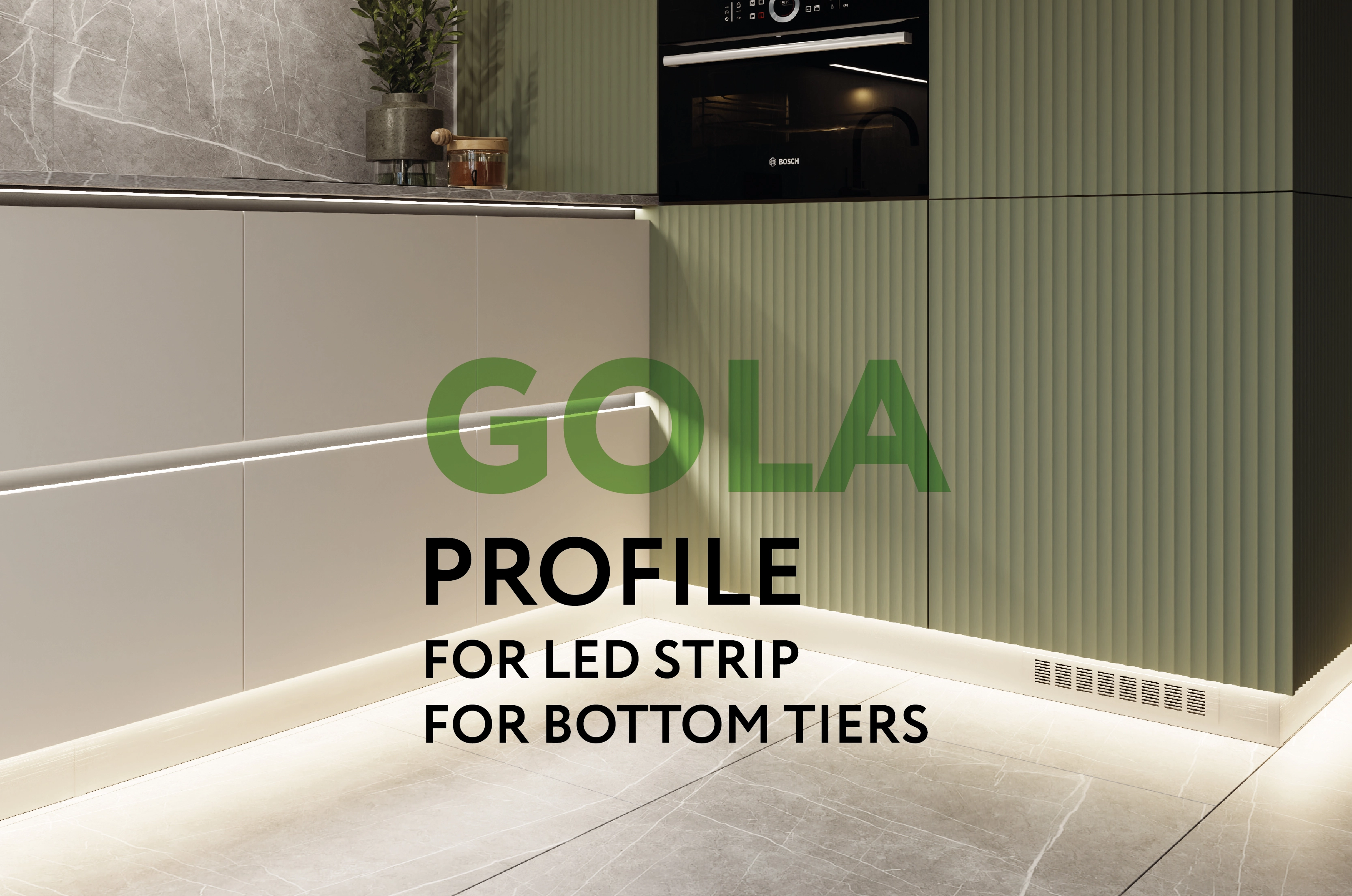 New GOLA profile for LED strip