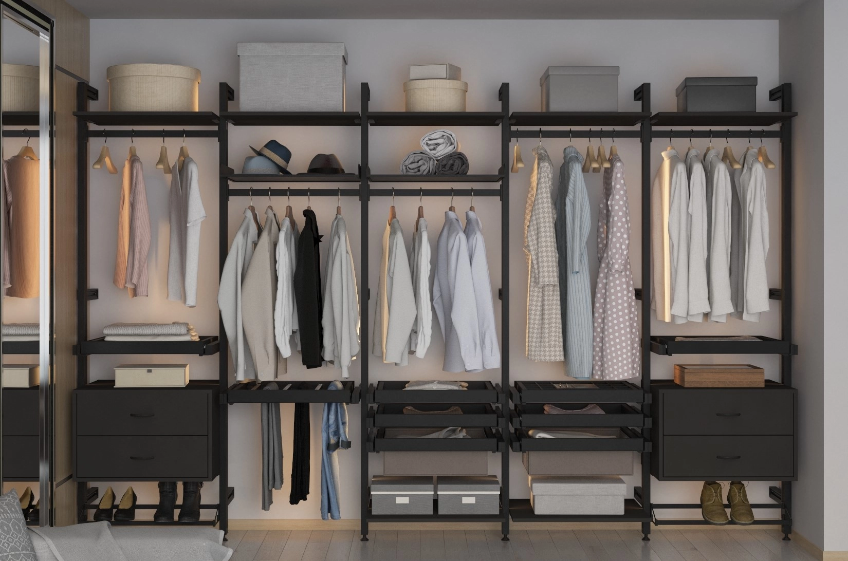 New improved shelf system STELLA