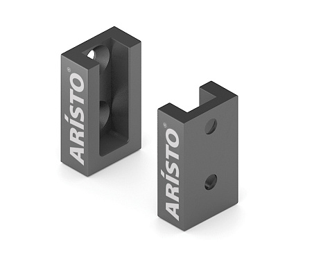 Wall to wall support for square rod EDGE