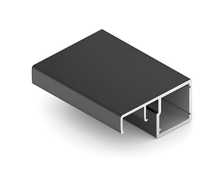 Slim facade profile 709, w/handle