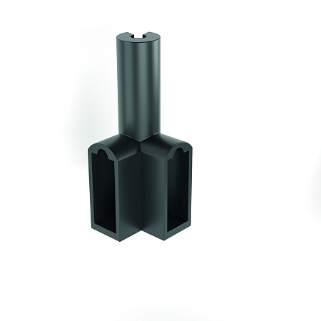 Corner support for square rod EDGE