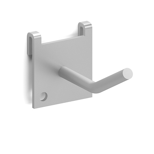 Hook for perforated panel