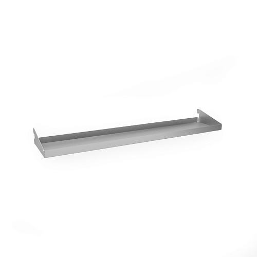 Under mirror shelf for utility room