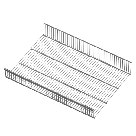 Wire basket-shelf, Series 460, L=607, 437x95