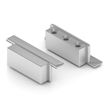 End cap for mortise handle