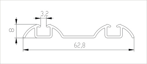 Double bottom track