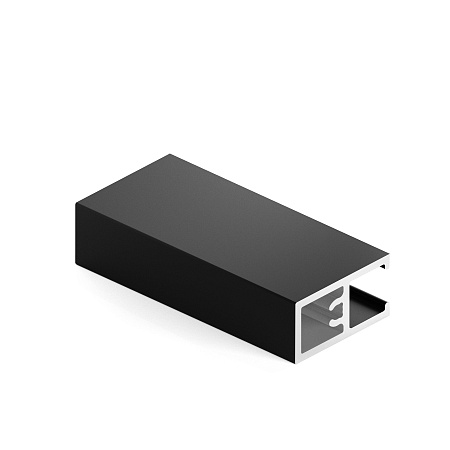 Front profile for glass shelf STELLA