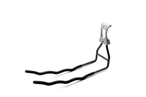 Special double hook, rail/wall mount