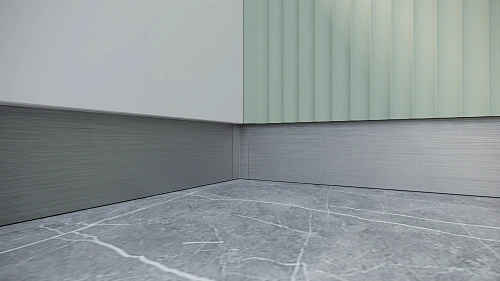 Universal plinth corner