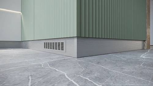 Universal plinth corner